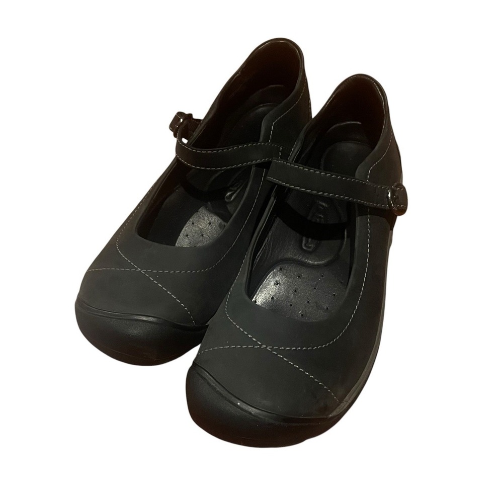 Size 9 Gray Keen Shoes Womens Presidio II Casual Comfort Mary Jane Flats